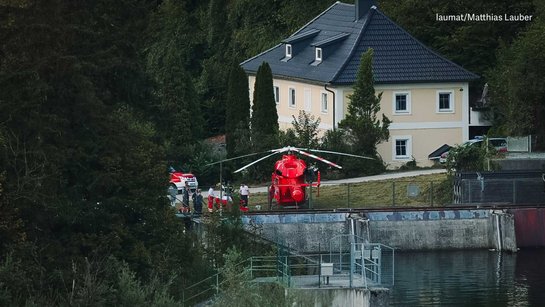 Personenrettung am Traunfall - FF Roitham